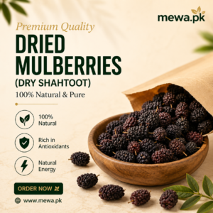 Dried Mulberries (Dry Shahtoot) – No Sugar | Mewa.pk
